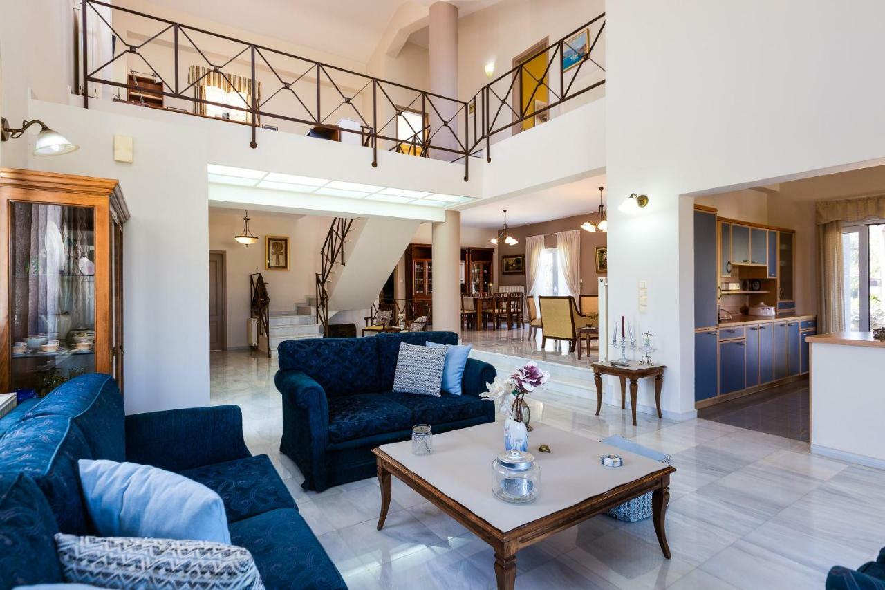 Carpe Diem-Luxury Villa With Private Pool Agia Paraskevi  Екстериор снимка