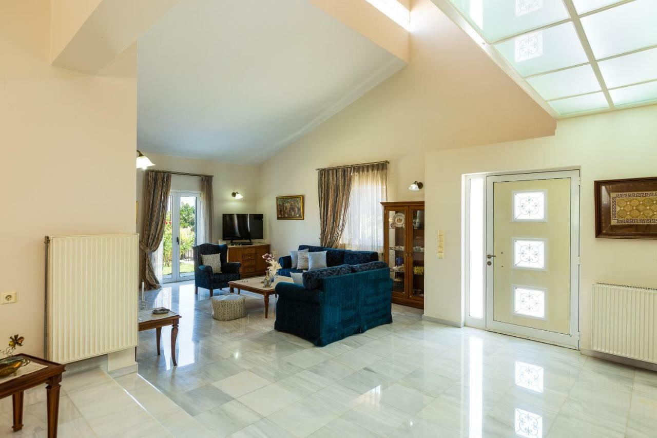 Carpe Diem-Luxury Villa With Private Pool Agia Paraskevi  Екстериор снимка