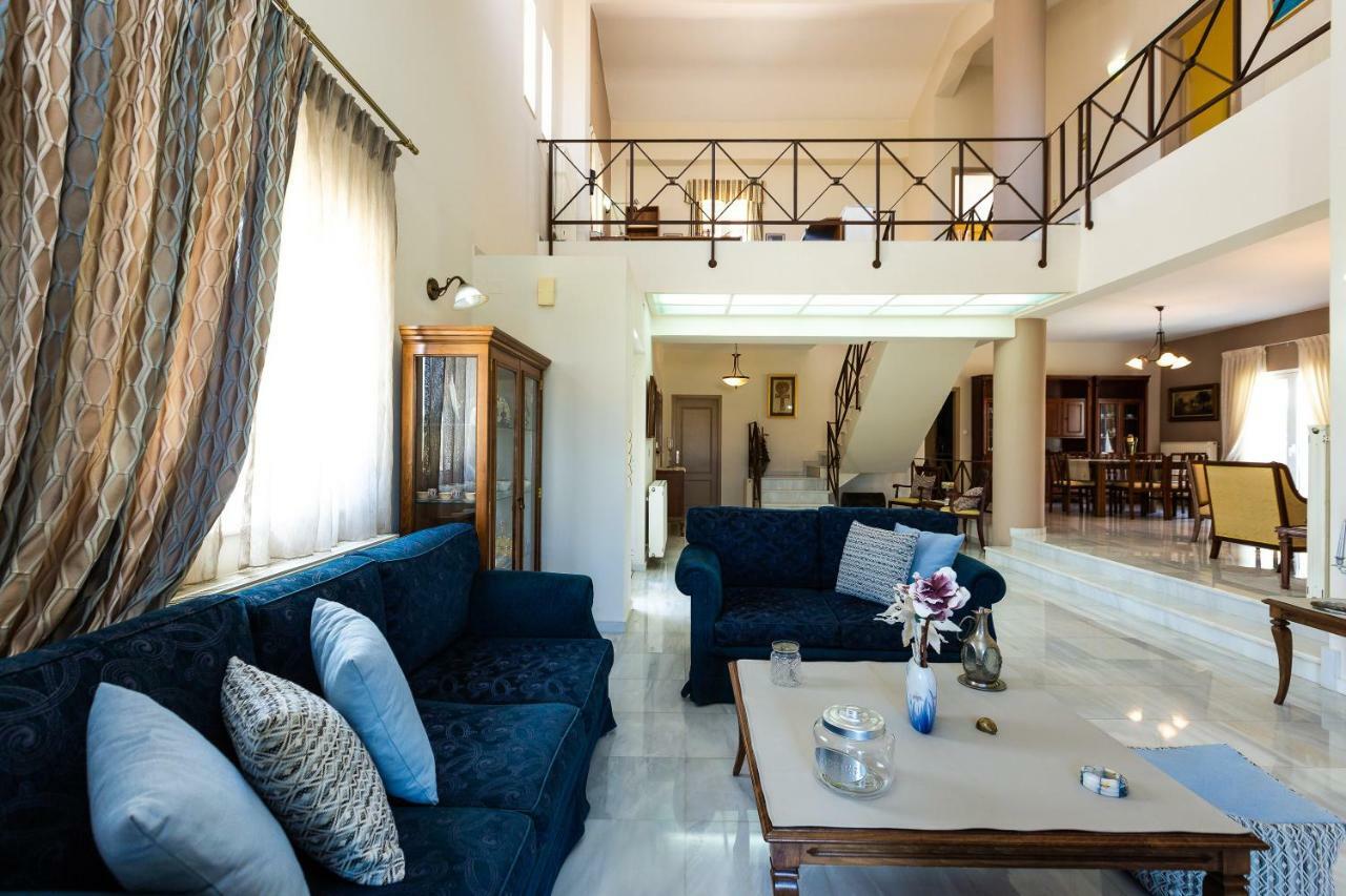 Carpe Diem-Luxury Villa With Private Pool Agia Paraskevi  Екстериор снимка