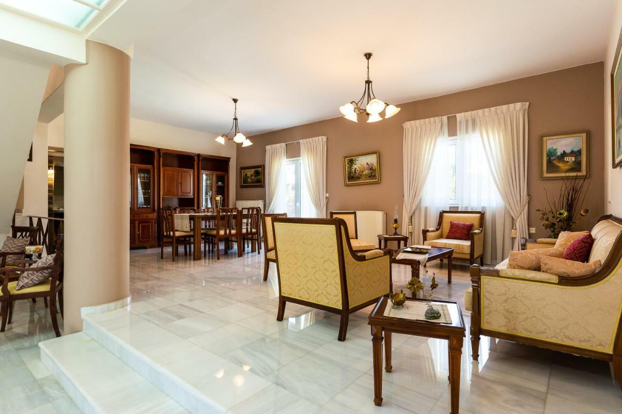 Carpe Diem-Luxury Villa With Private Pool Agia Paraskevi  Екстериор снимка