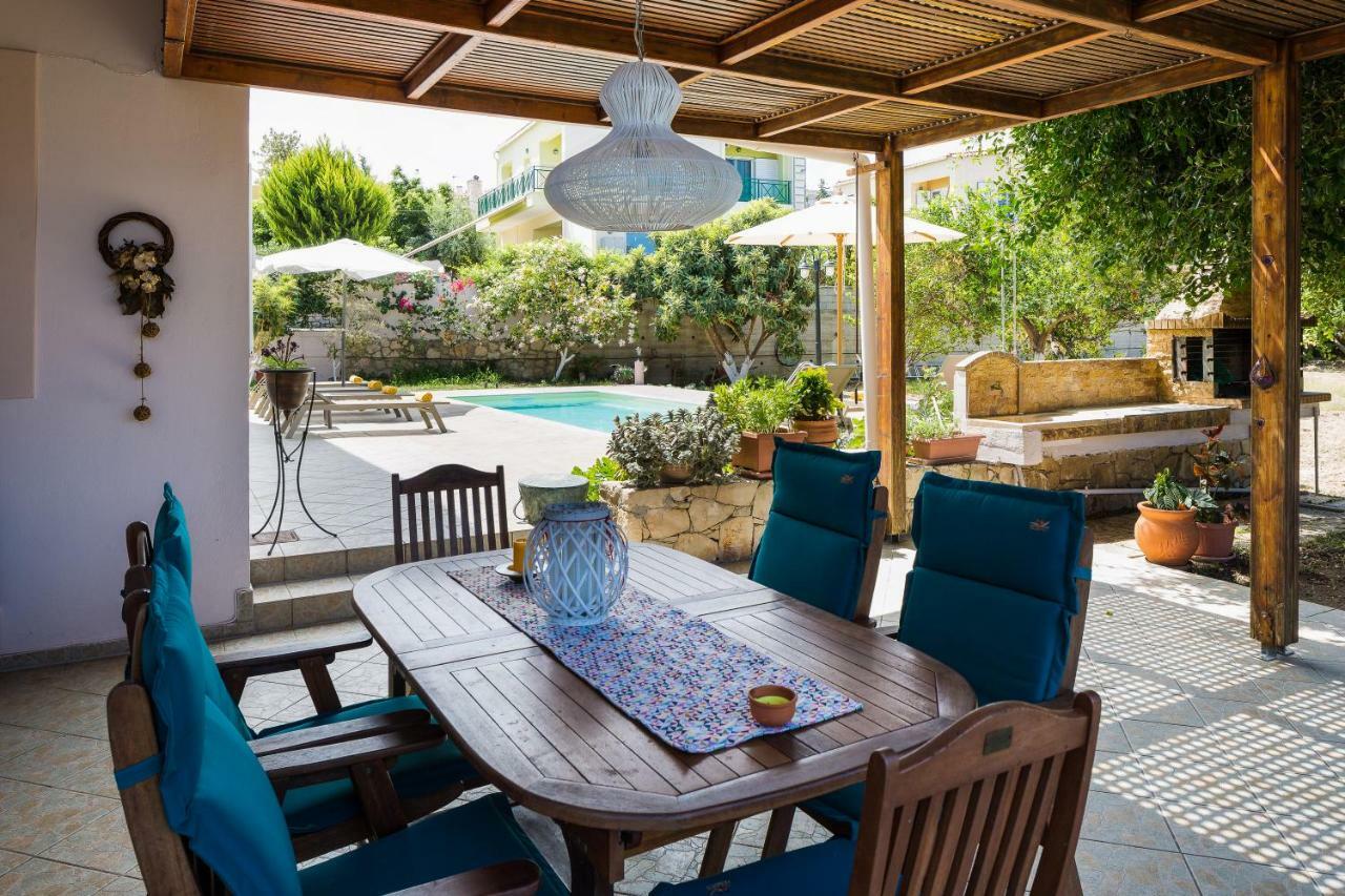 Carpe Diem-Luxury Villa With Private Pool Agia Paraskevi  Екстериор снимка