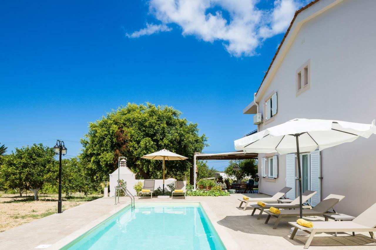 Carpe Diem-Luxury Villa With Private Pool Agia Paraskevi  Екстериор снимка
